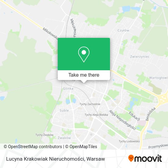 Lucyna Krakowiak Nieruchomości map