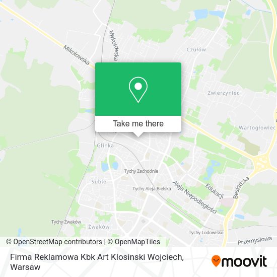 Firma Reklamowa Kbk Art Klosinski Wojciech map