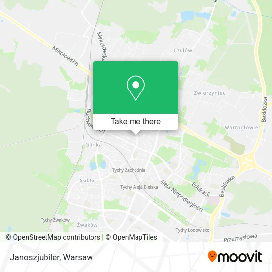 Карта Janoszjubiler