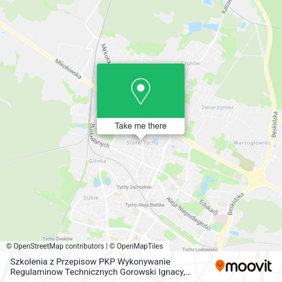 Szkolenia z Przepisow PKP Wykonywanie Regulaminow Technicznych Gorowski Ignacy map