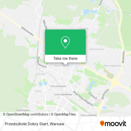 Przedszkole Dobry Start map