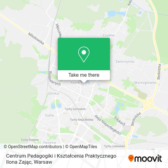 Centrum Pedagogiki i Kształcenia Praktycznego Ilona Zając map