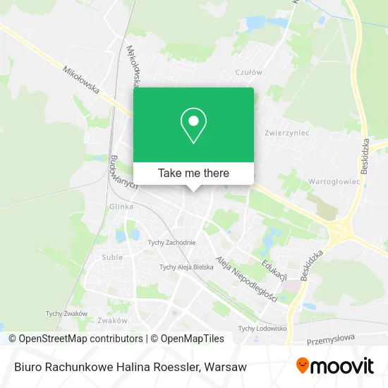Карта Biuro Rachunkowe Halina Roessler