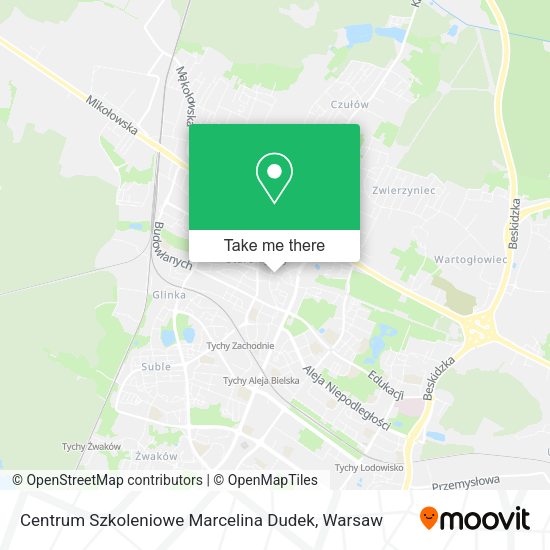 Centrum Szkoleniowe Marcelina Dudek map