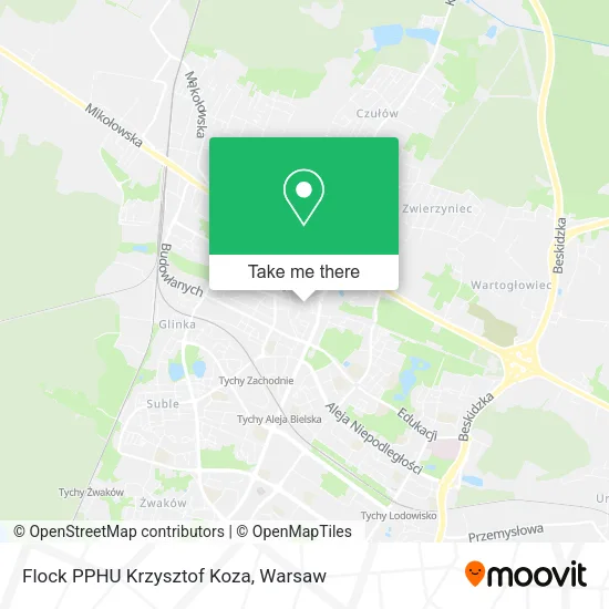 Flock PPHU Krzysztof Koza map
