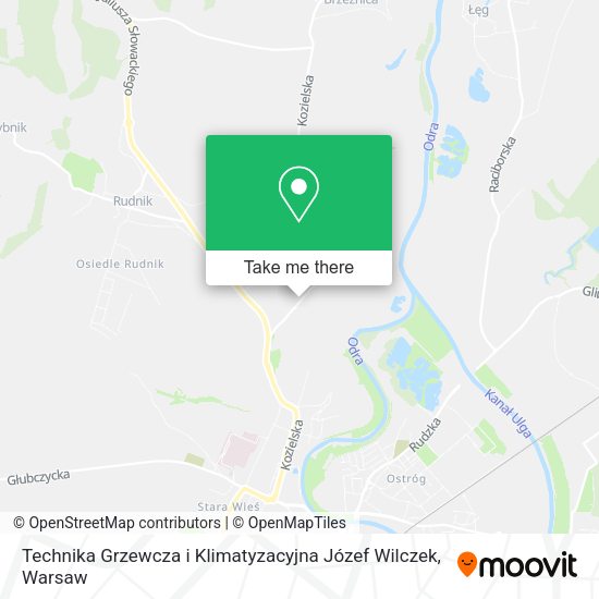 Technika Grzewcza i Klimatyzacyjna Józef Wilczek map