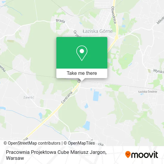 Карта Pracownia Projektowa Cube Mariusz Jargon