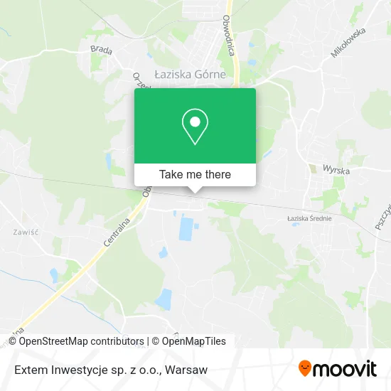 Карта Extem Inwestycje sp. z o.o.