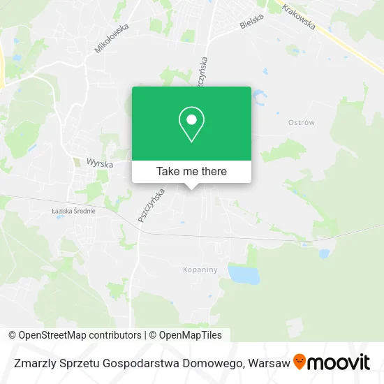 Карта Zmarzly Sprzetu Gospodarstwa Domowego