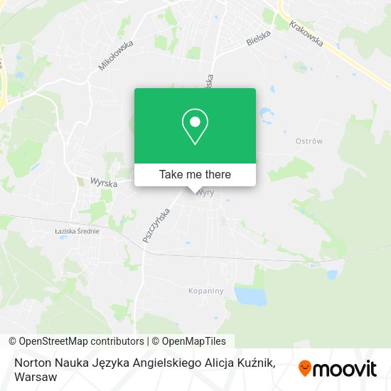 Norton Nauka Języka Angielskiego Alicja Kuźnik map