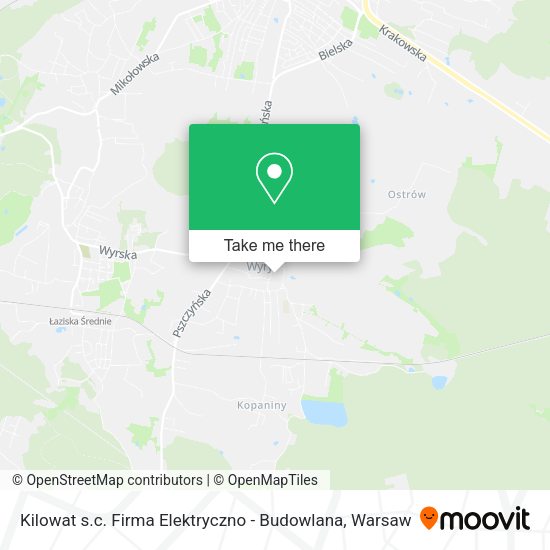 Kilowat s.c. Firma Elektryczno - Budowlana map