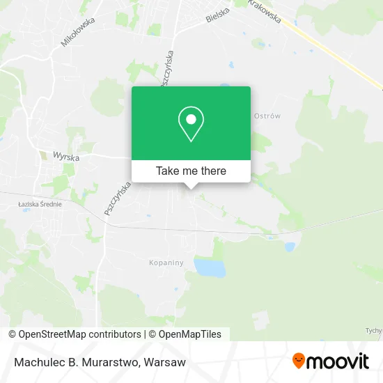 Карта Machulec B. Murarstwo