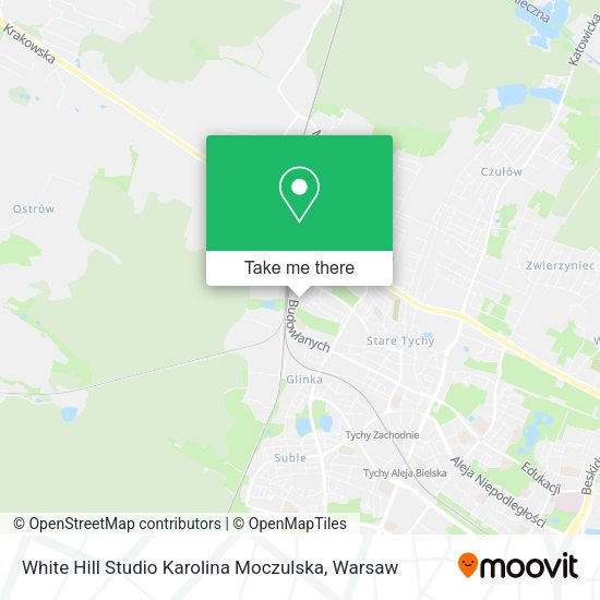 White Hill Studio Karolina Moczulska map