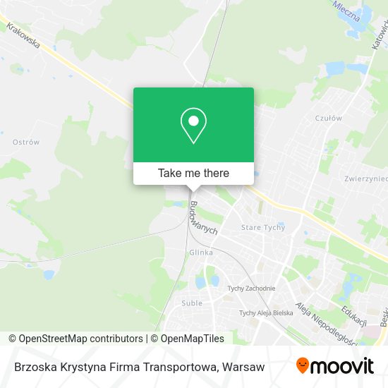 Brzoska Krystyna Firma Transportowa map