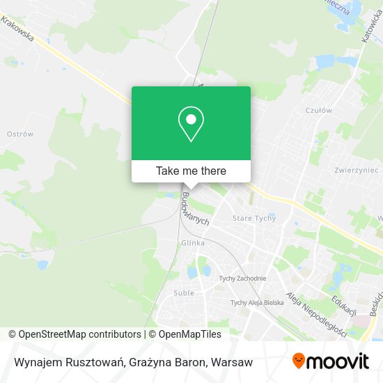 Wynajem Rusztowań, Grażyna Baron map