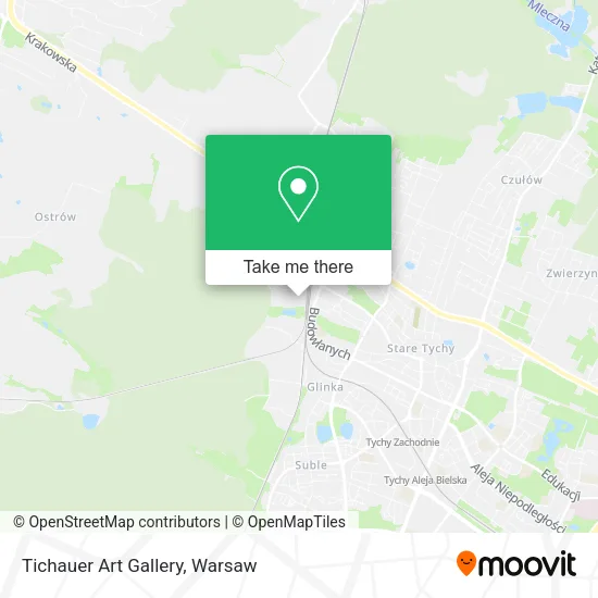 Карта Tichauer Art Gallery