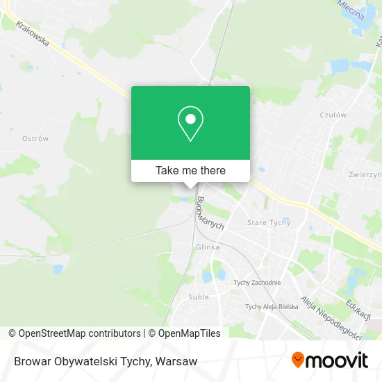 Карта Browar Obywatelski Tychy