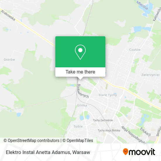 Карта Elektro Instal Anetta Adamus