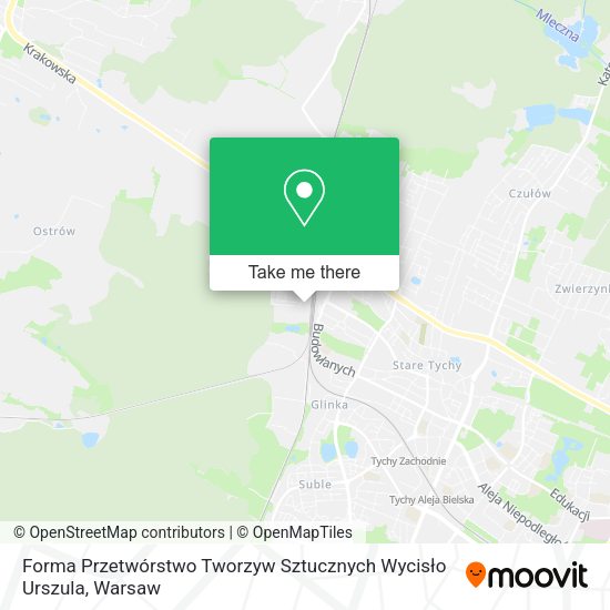 Forma Przetwórstwo Tworzyw Sztucznych Wycisło Urszula map