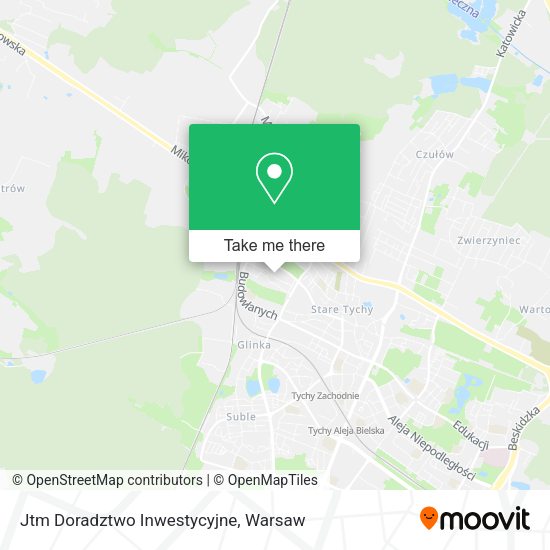 Jtm Doradztwo Inwestycyjne map