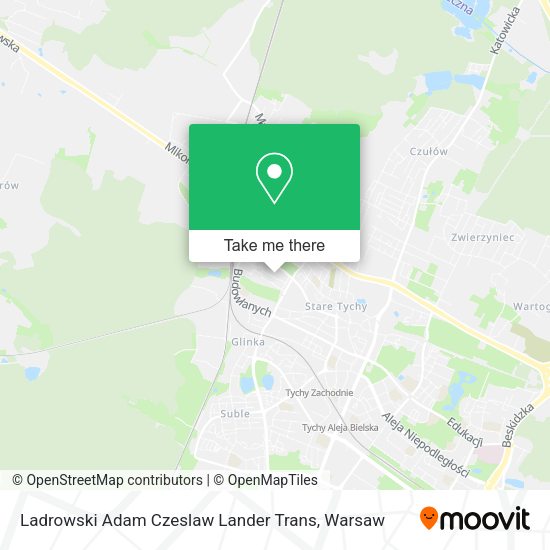 Ladrowski Adam Czeslaw Lander Trans map