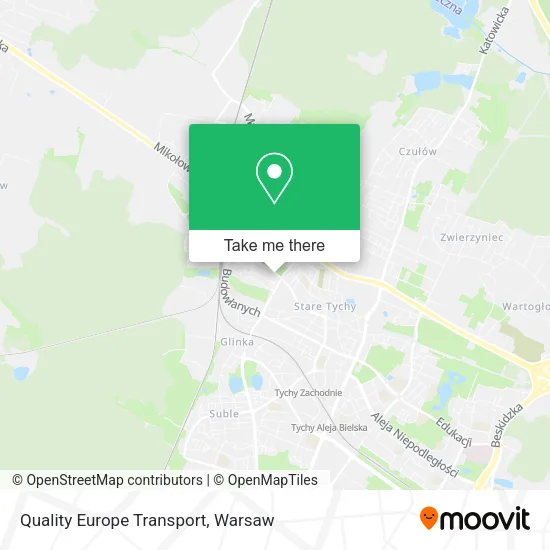 Карта Quality Europe Transport