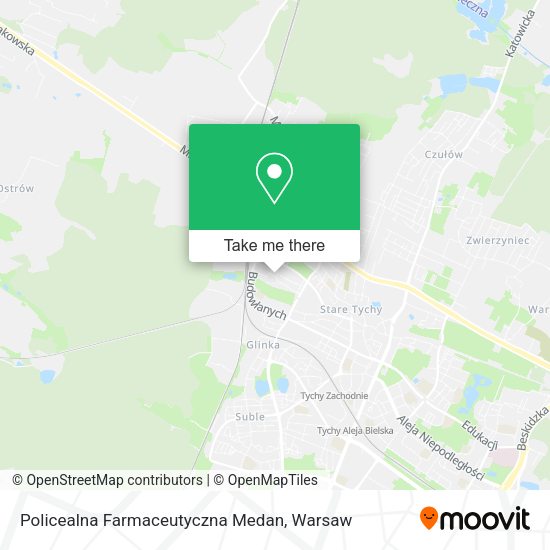 Policealna Farmaceutyczna Medan map