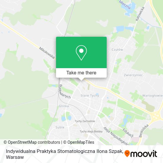 Indywidualna Praktyka Stomatologiczna Ilona Szpak map