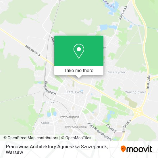 Pracownia Architektury Agnieszka Szczepanek map