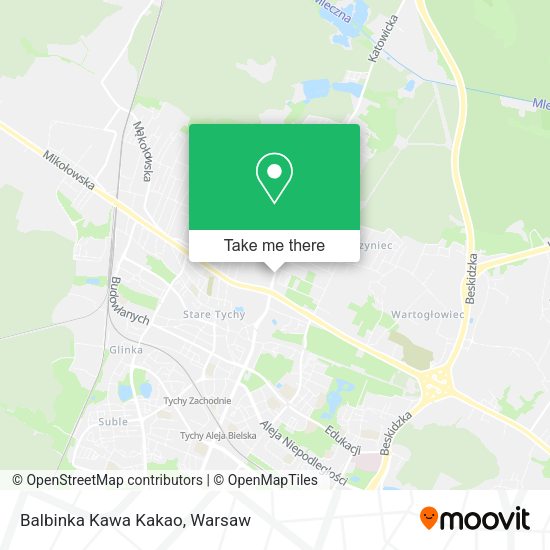 Balbinka Kawa Kakao map