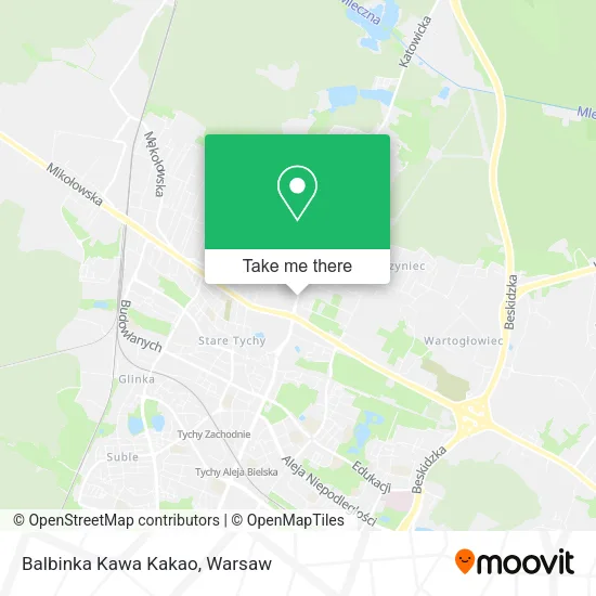 Balbinka Kawa Kakao map