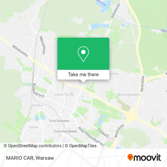 Карта MARIO CAR