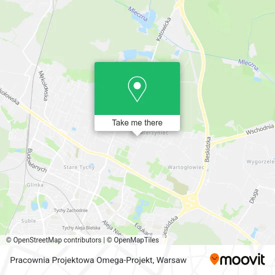 Карта Pracownia Projektowa Omega-Projekt