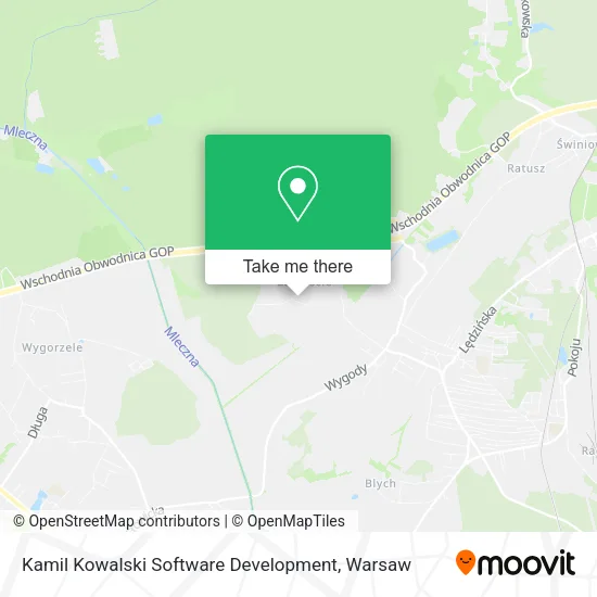 Карта Kamil Kowalski Software Development