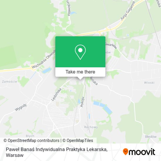 Paweł Banaś Indywidualna Praktyka Lekarska map