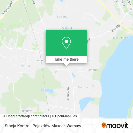 Карта Stacja Kontroli Pojazdów Maxcar