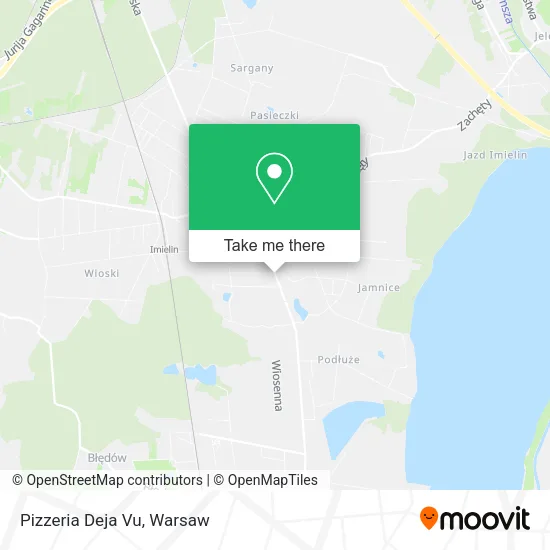 Карта Pizzeria Deja Vu