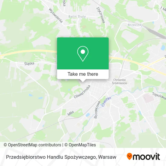 Карта Przedsiębiorstwo Handlu Spożywczego