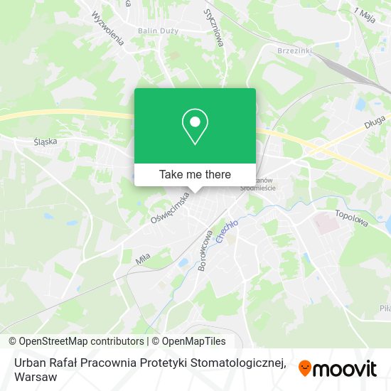 Urban Rafał Pracownia Protetyki Stomatologicznej map