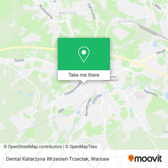 Карта Dental Katarzyna Wrzesień-Trzeciak