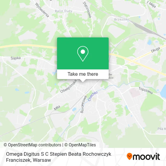 Карта Omega Digitus S C Stepien Beata Rochowczyk Franciszek