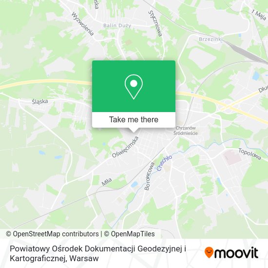 Powiatowy Ośrodek Dokumentacji Geodezyjnej i Kartograficznej map