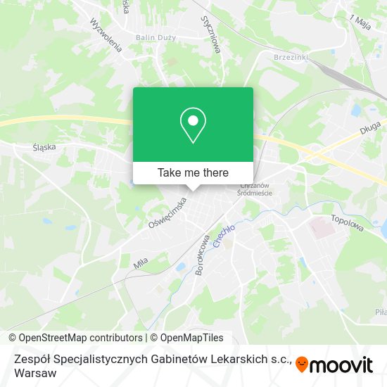 Zespół Specjalistycznych Gabinetów Lekarskich s.c. map