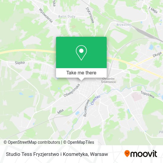 Studio Tess Fryzjerstwo i Kosmetyka map