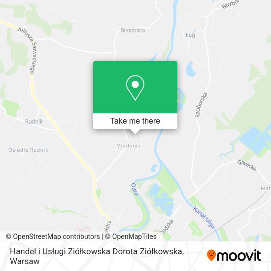 Handel i Usługi Ziółkowska Dorota Ziółkowska map