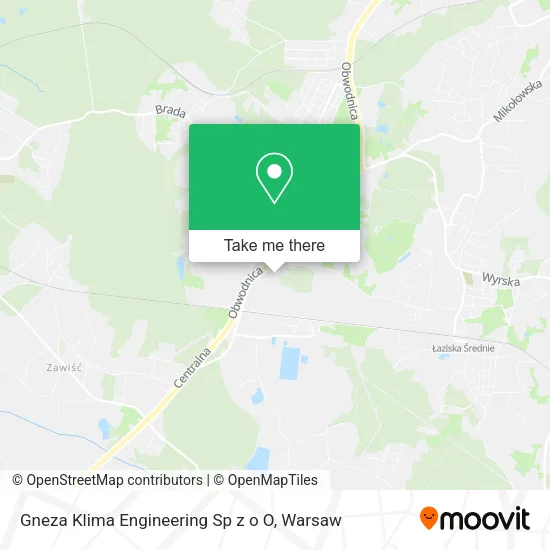 Карта Gneza Klima Engineering Sp z o O