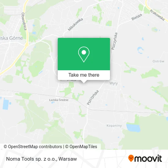 Карта Noma Tools sp. z o.o.