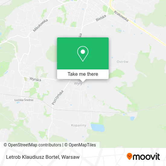 Letrob Klaudiusz Bortel map