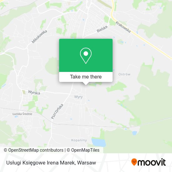 Usługi Księgowe Irena Marek map