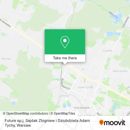 Карта Future sp.j. Sajdak Zbigniew i Dziubdziela Adam Tychy